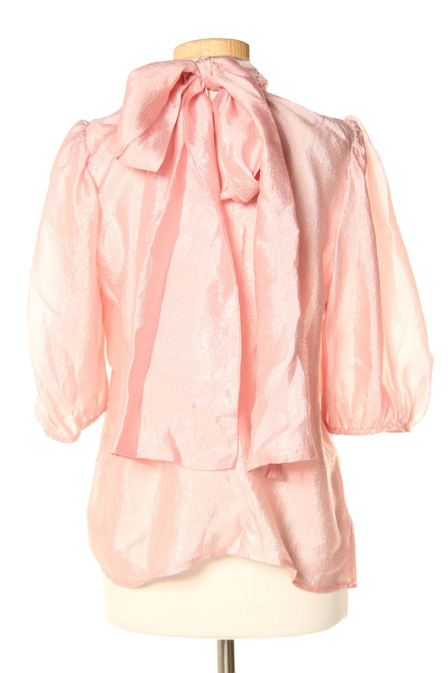 Blusa de manga corta de PERCENTIL de la talla 40, de color rosa