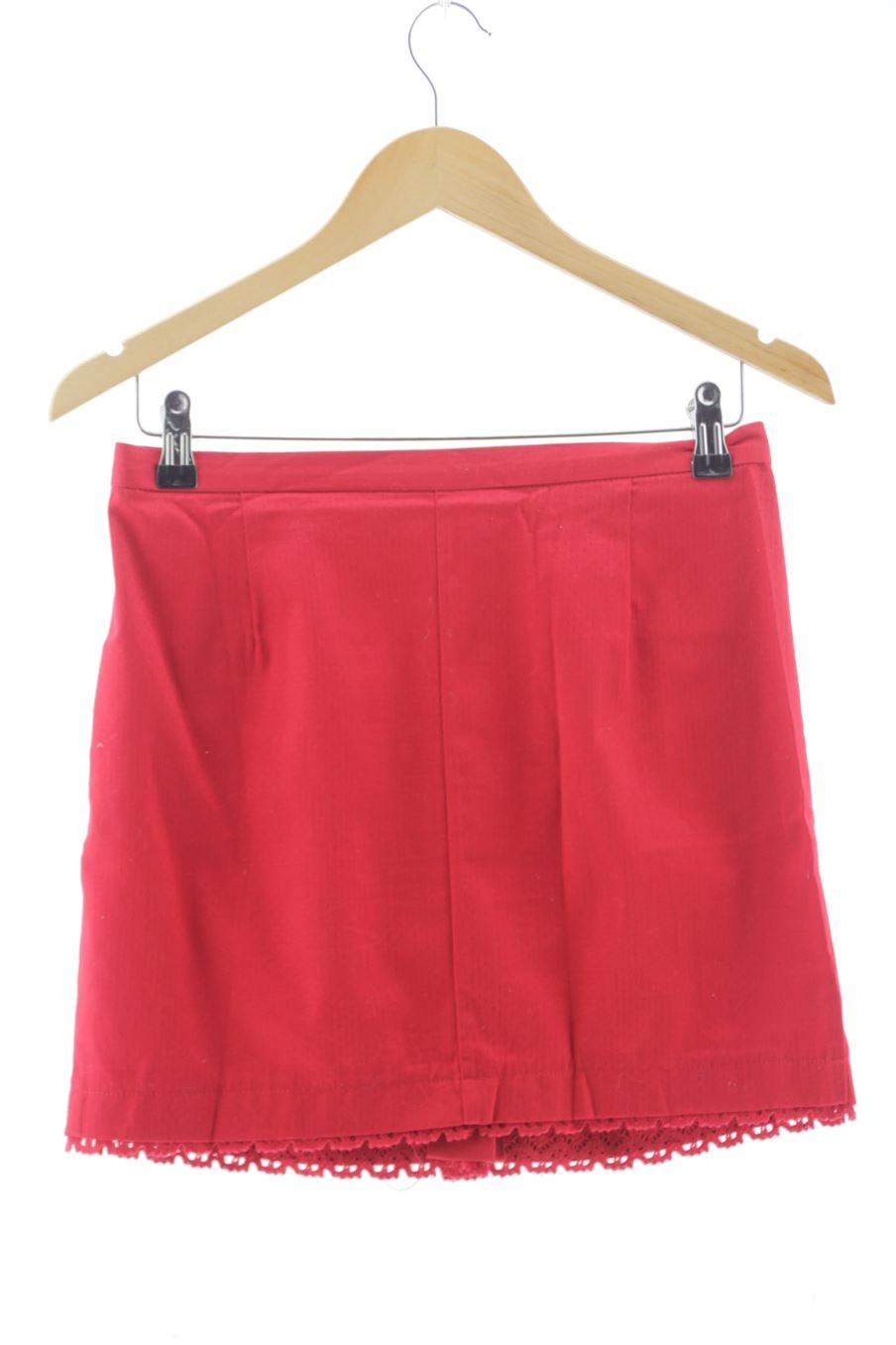 Jupe Amisu de la taille 36, de couleur rouge