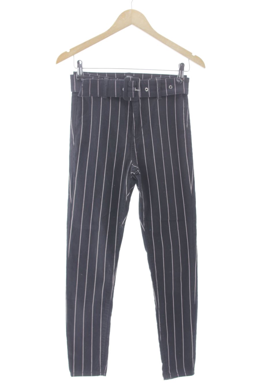 Pantalon Bershka de la taille 36, de couleur rayures