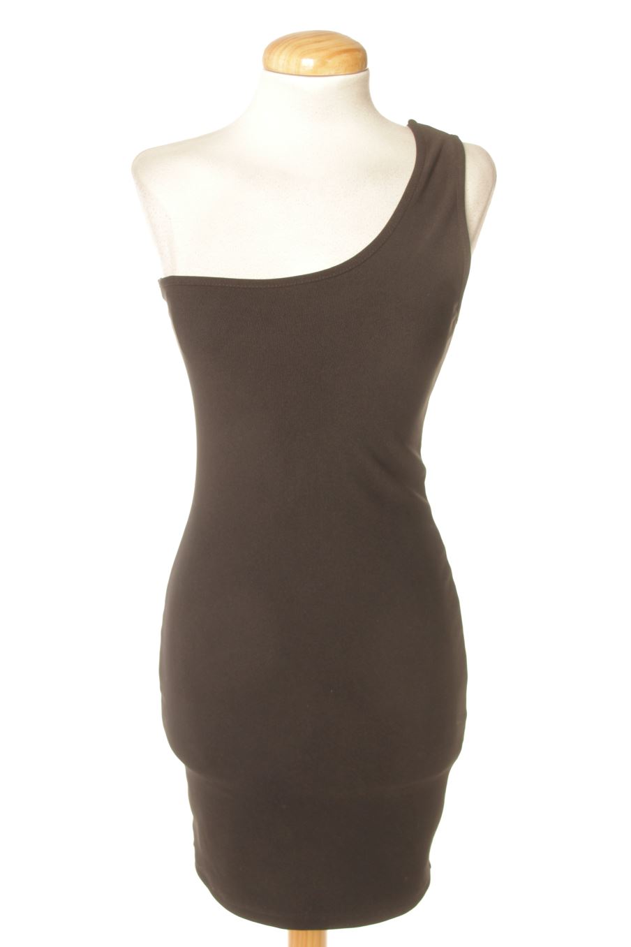 Vestido casual de Pull & Bear de la talla S, de color negro