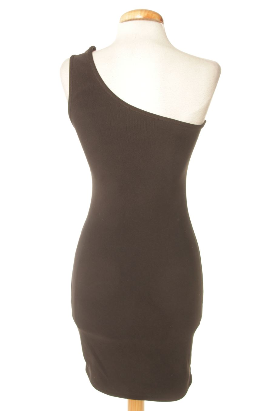 Vestido casual de Pull & Bear de la talla S, de color negro