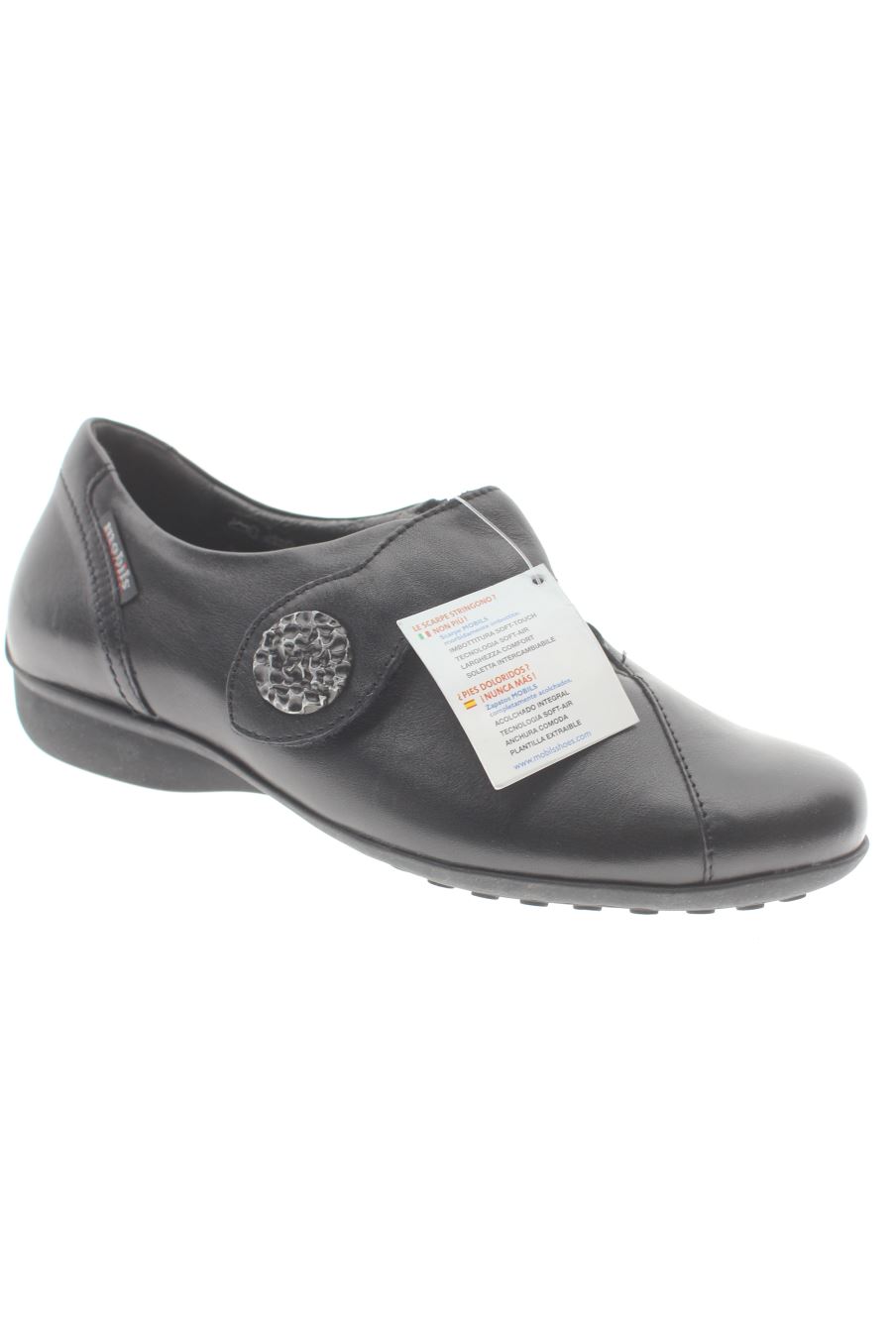 Zapatos planos de mobils de la talla 35, de color negro de
