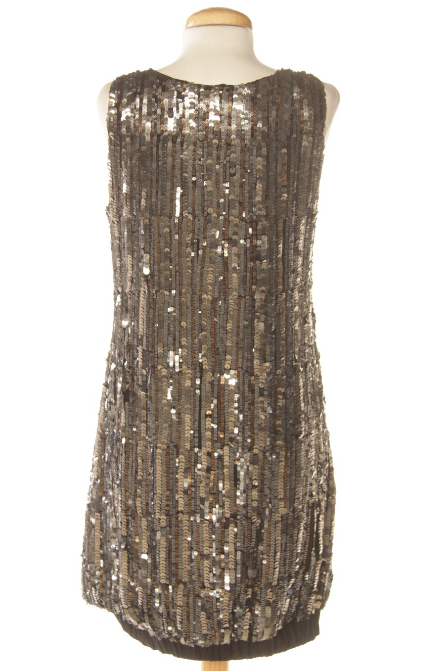 Vestido elegante de Zara de la talla M, de color negro