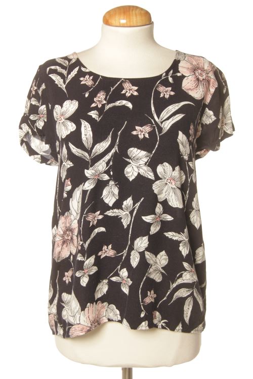 Blusa a maniche corte