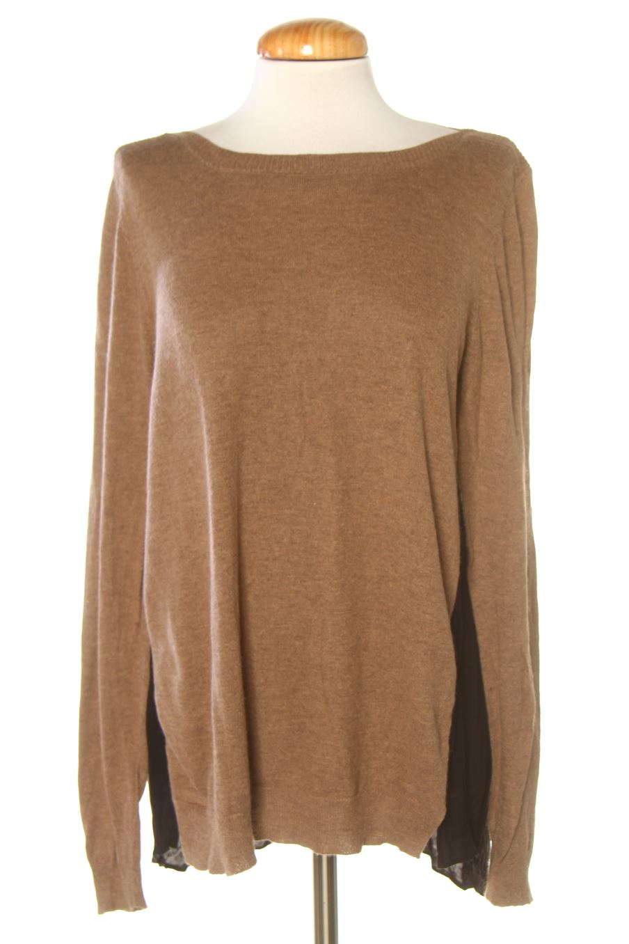 Maglione de Trucco de la talla L, de color marrone