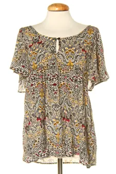 Blusa a maniche corte S Stradivarius, foto 1 di 2