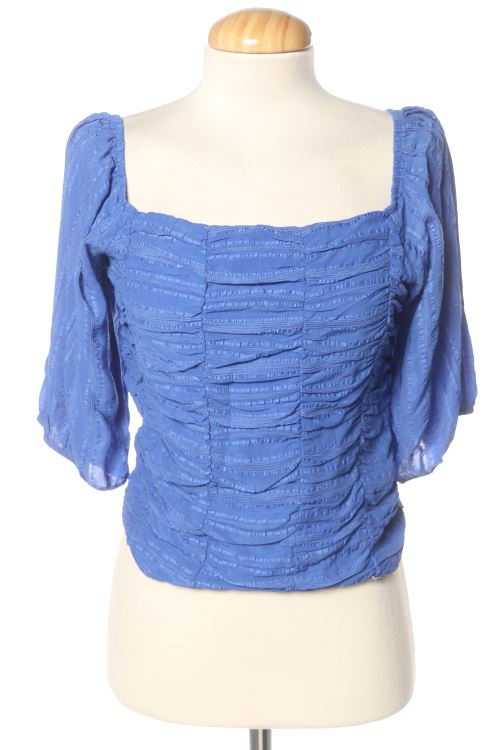 Blusa a maniche lunghe