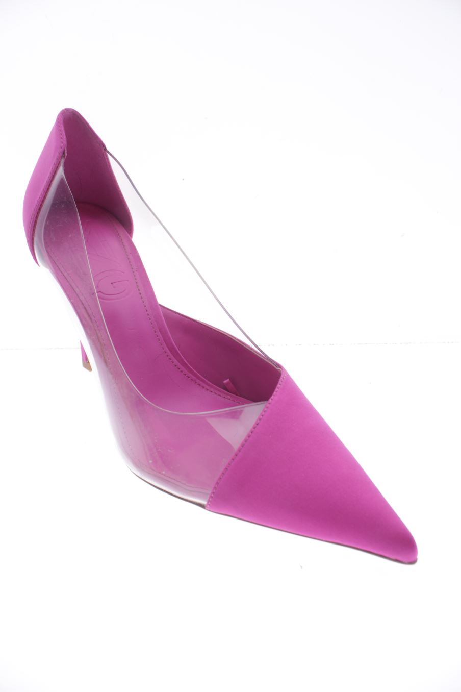 Chaussures à talons de Mango de la taille 39, de couleur rose de