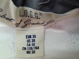 Pantalones de Harry Potter de la talla 40