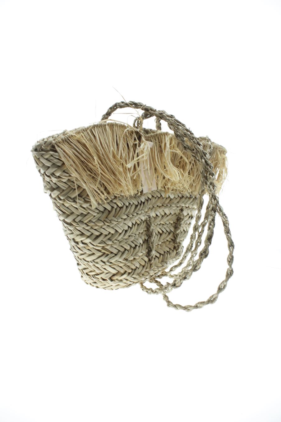 Bolso de Hombro Beige de Pull & Bear