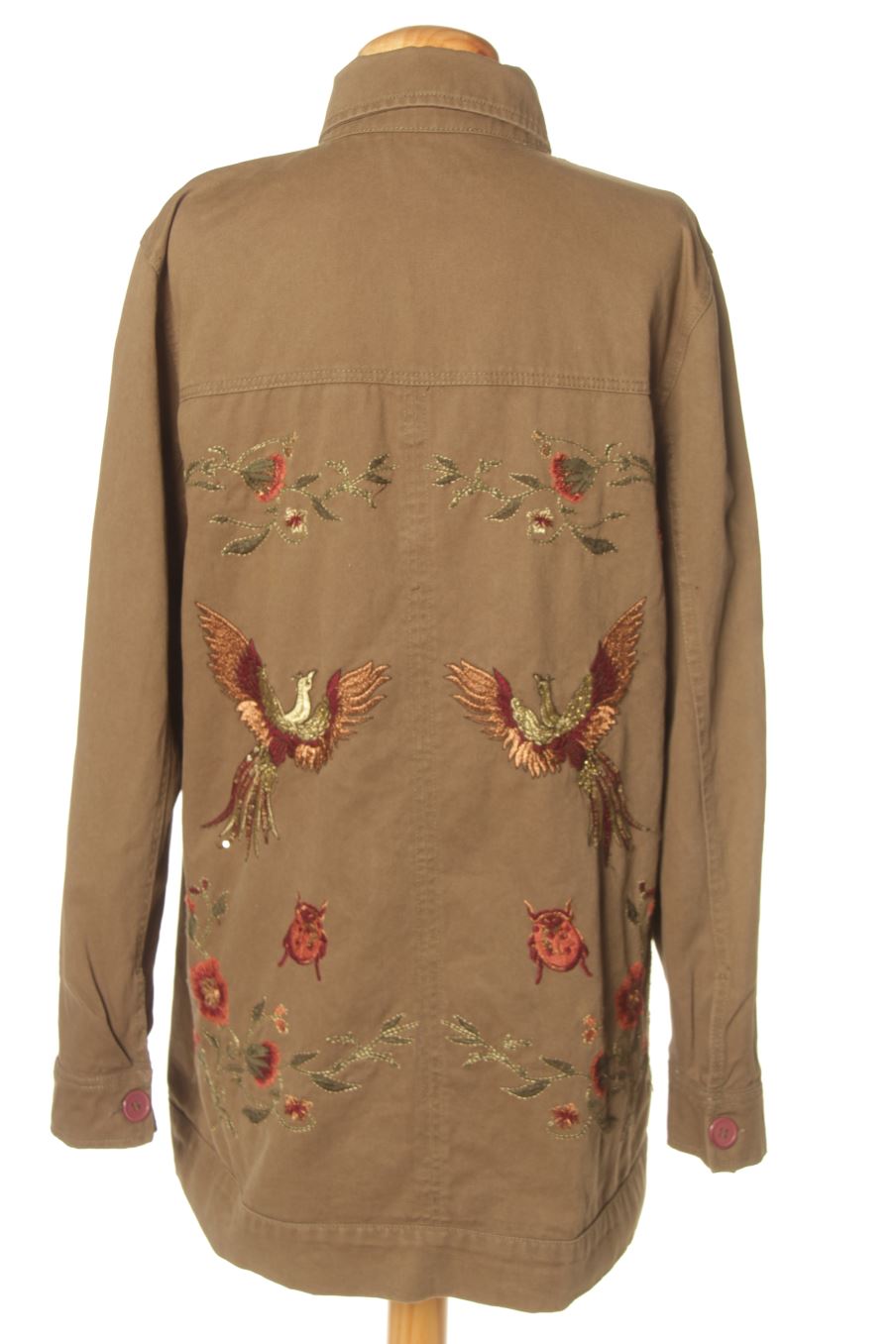 Blouson Pull & Bear de la taille M, de couleur vert