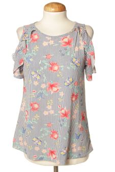 Blusa a maniche corte S Springfield, foto 1 di 2
