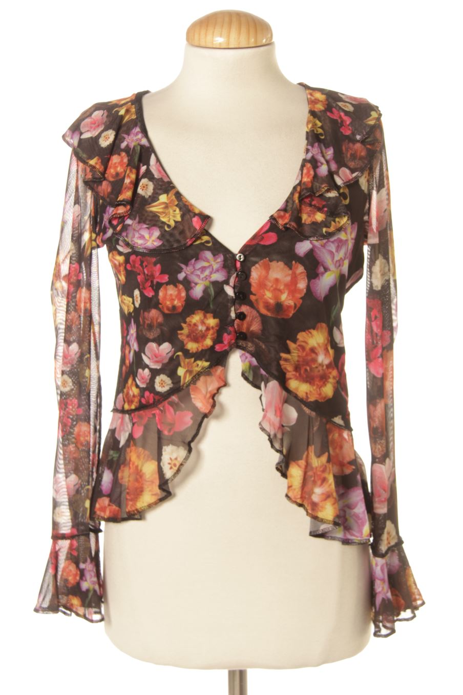 Top Desigual de la taille M, de couleur fleurs