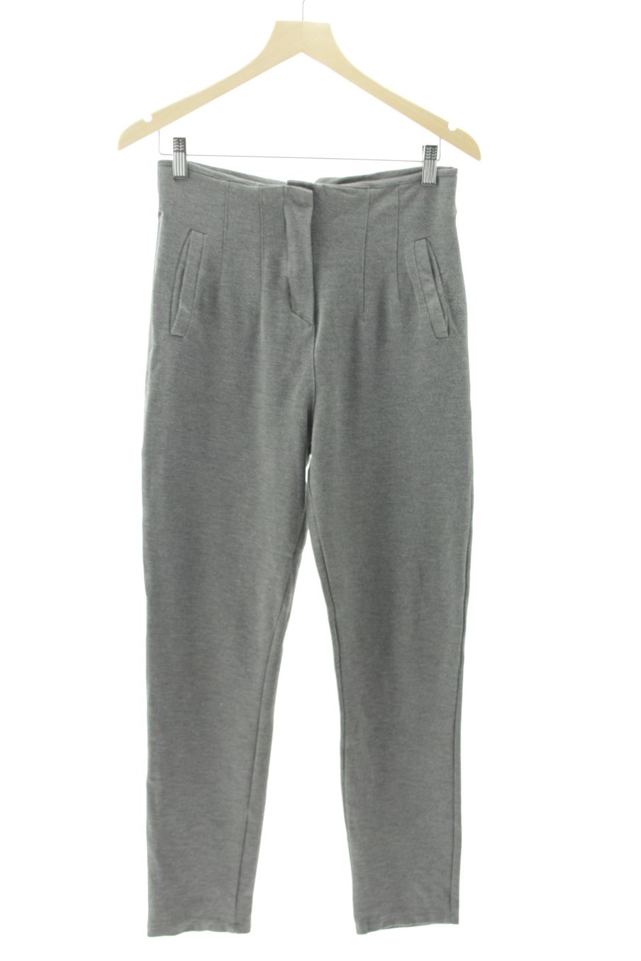 Pantalón de Made in italy de la talla M, de color gris