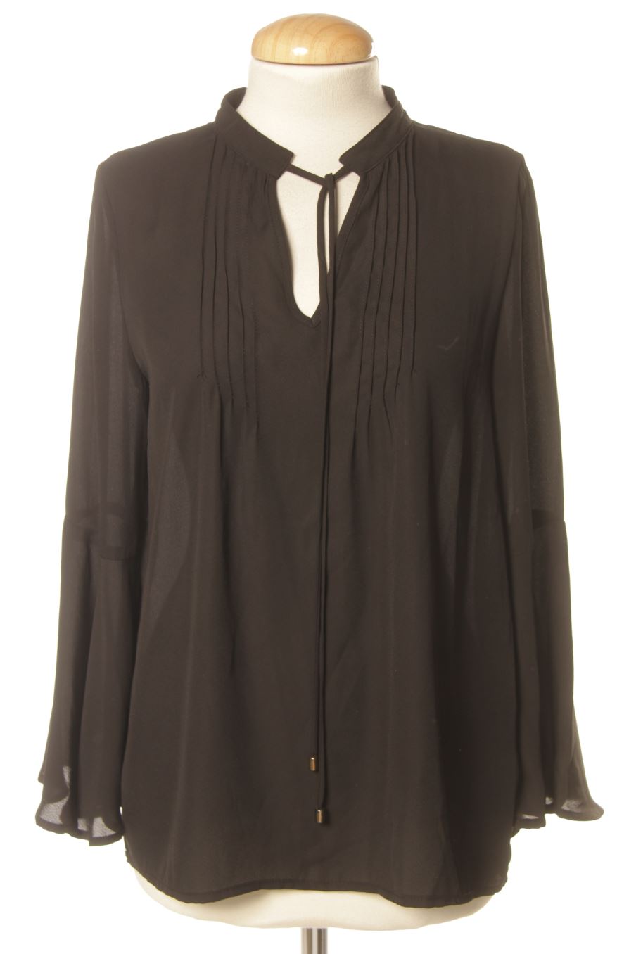 Blouse à manches longues Okeysi de la taille S, de couleur noir