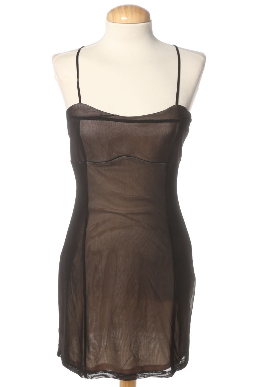 Vestito casual de Mango de la talla S, de color nero