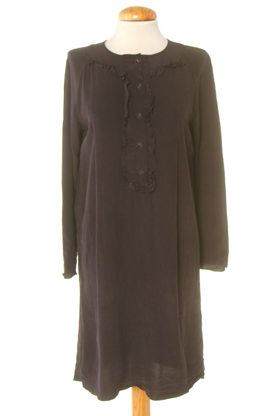 Robe casual Marni de la taille S, de couleur noir de soie