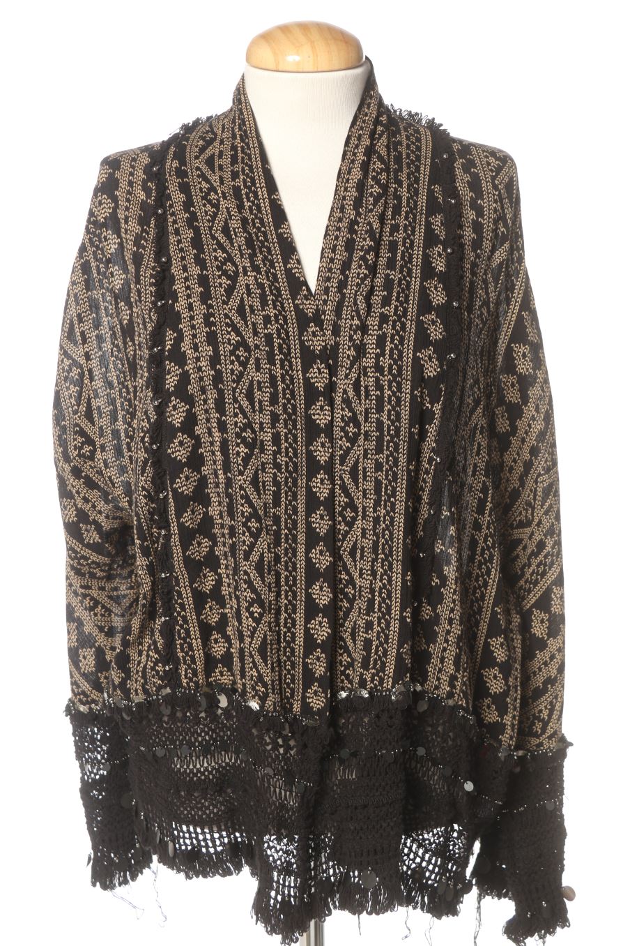 Kimono von Zara Größe M, Farbe Aufdruck, für