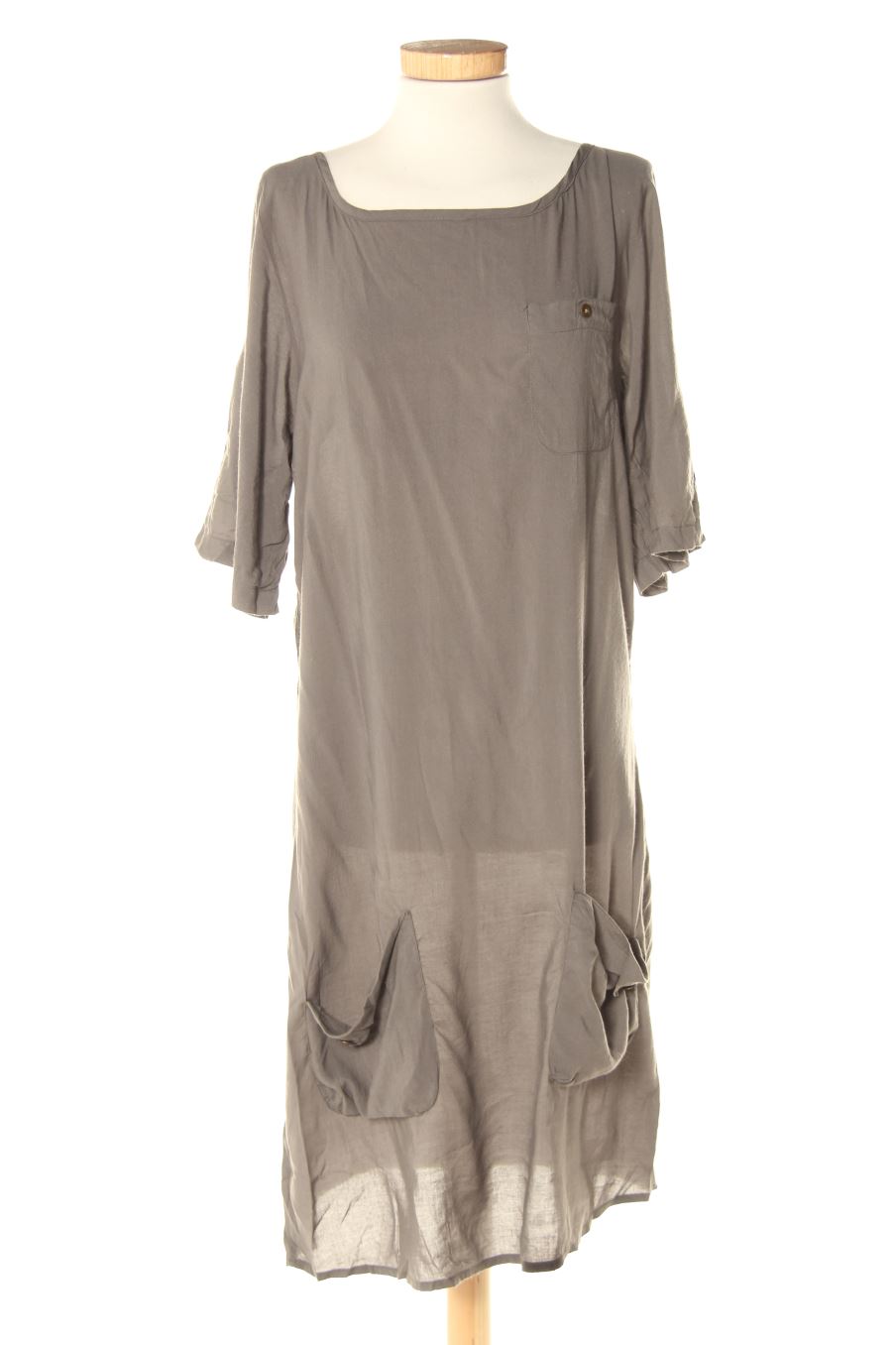 Vestido casual de Only de la talla M, de color gris