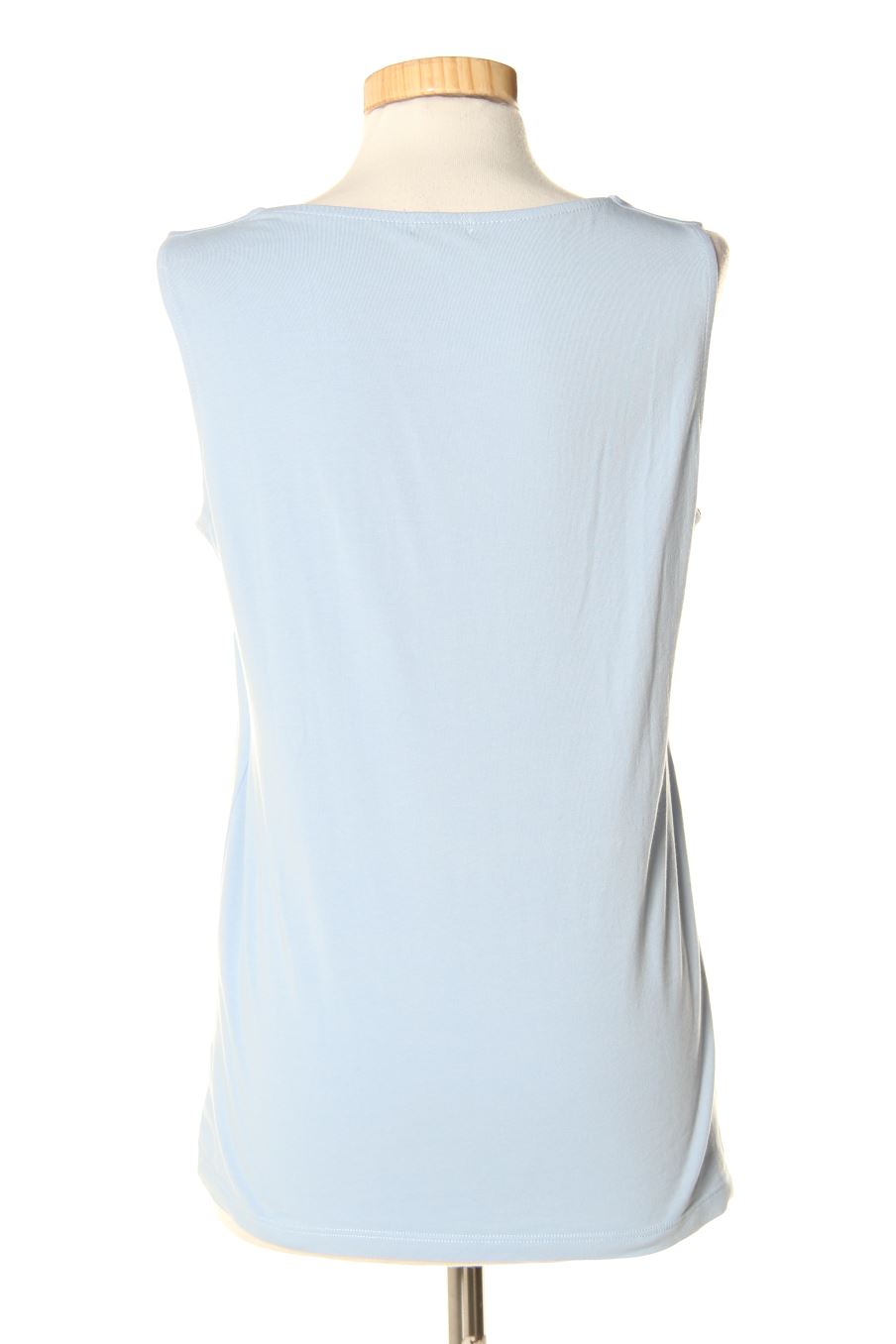 Camiseta sin mangas de Pilar prieto de la talla L, de color azul