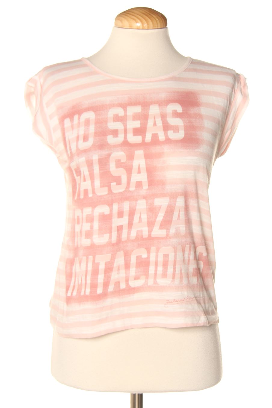 Top Dolores Promesas de la taille XS, de couleur rayures
