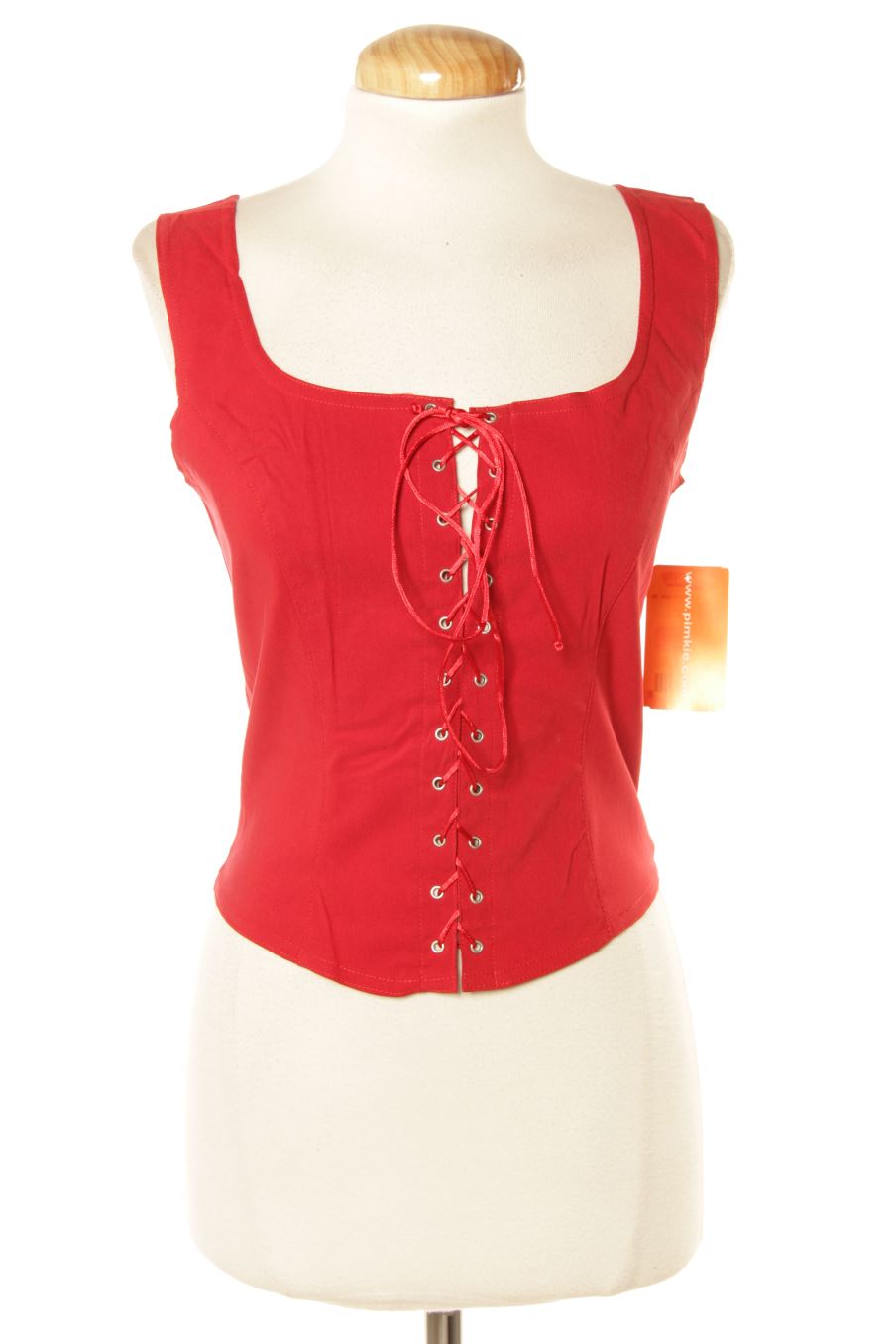 Top de Pimkie de la talla 38, de color rojo