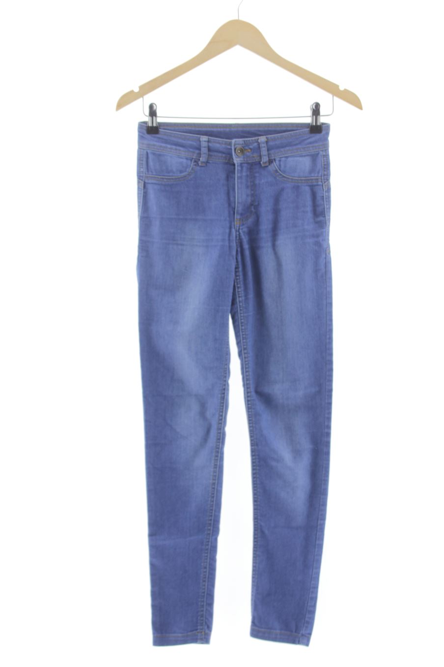 Jeans Calzedonia de la taille S, de couleur bleu de denim