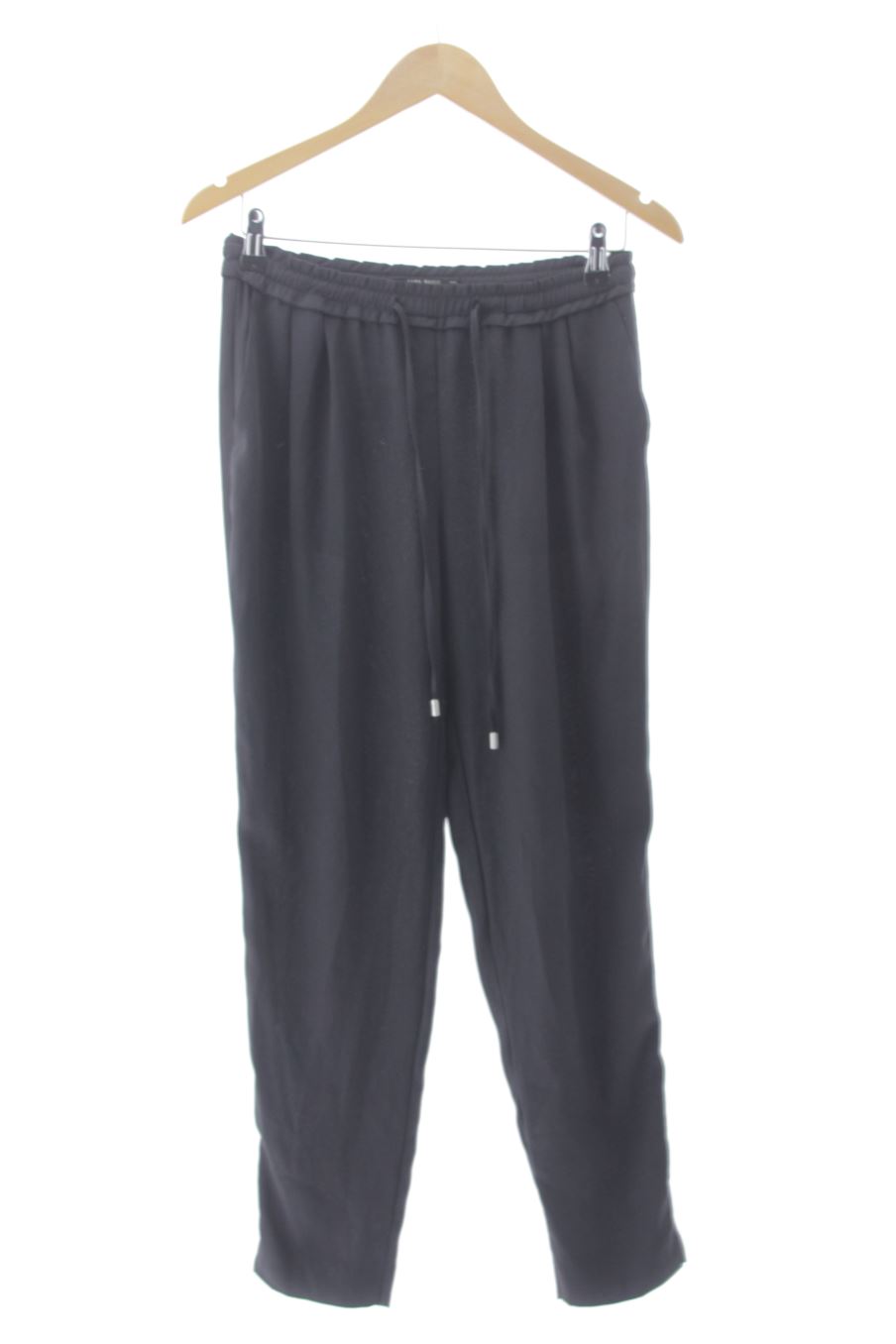 Pantalón Casual de Zara de la talla XS, de color negro
