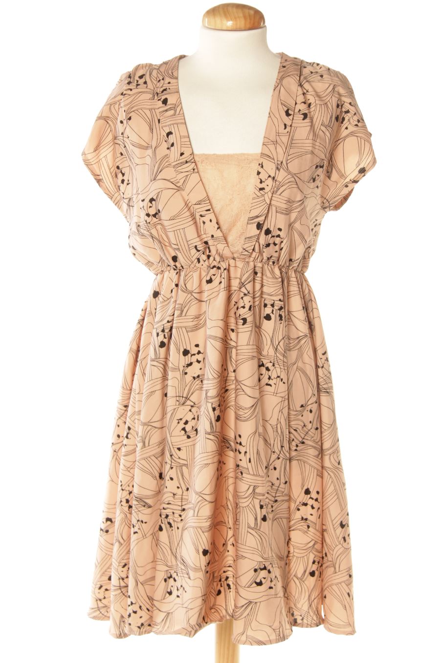 Robe casual H&M de la taille 36, de couleur imprimés