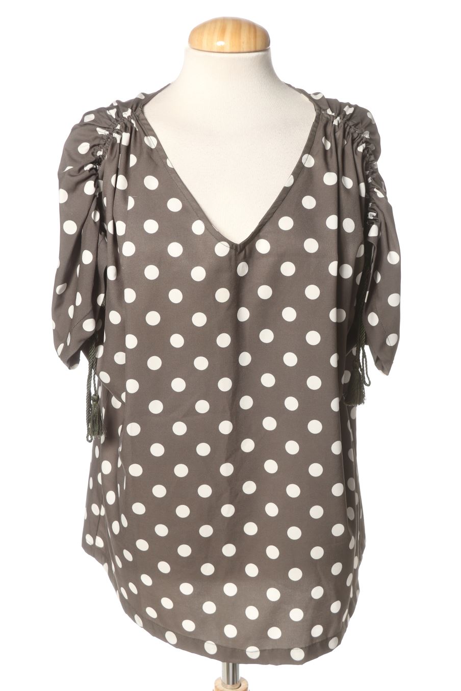 Blusa de manga corta de Por que? de la talla M, de color estampado