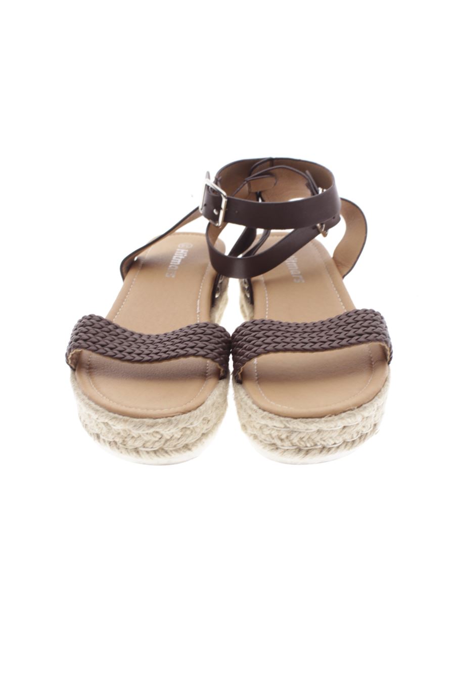 Sandalias tacon de HITMARS de la talla 38, de color marrón de
