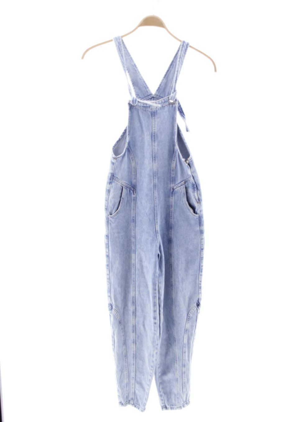 Mono de Stradivarius de la talla 34, de color azul de ropa vaquera