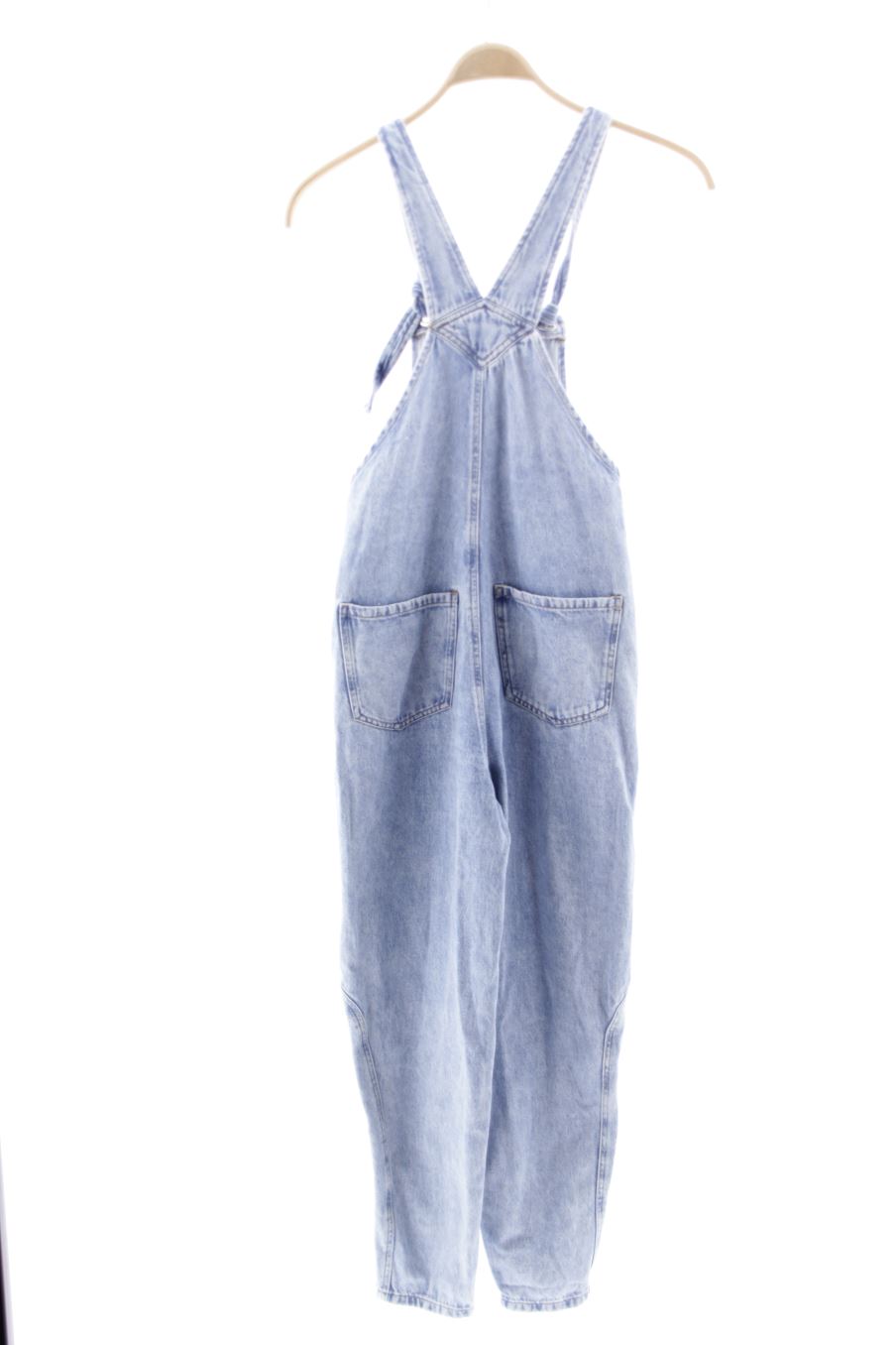 Mono de Stradivarius de la talla 34, de color azul de ropa vaquera