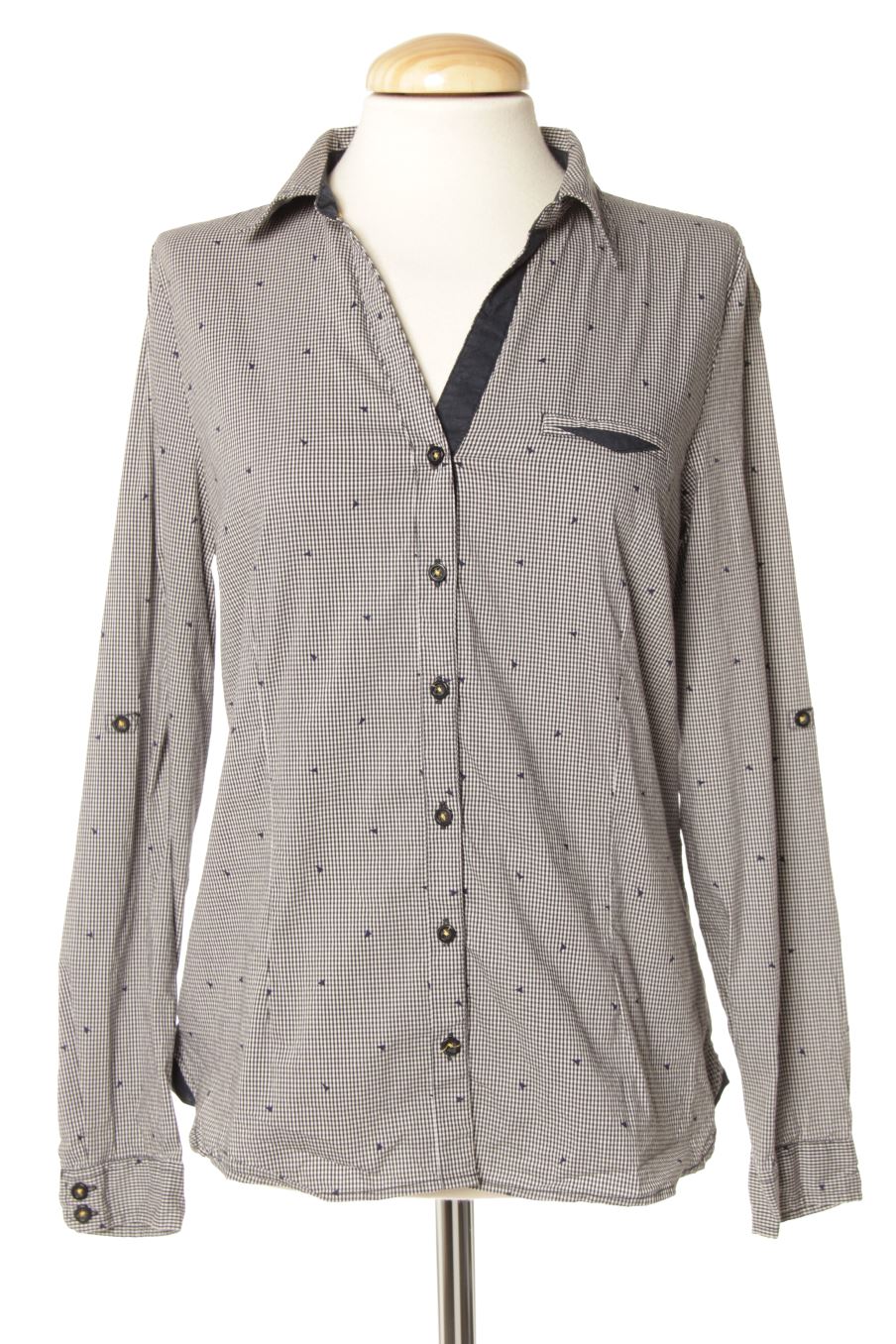 Camisa de Grain de Malice de la talla 38, de color estampado