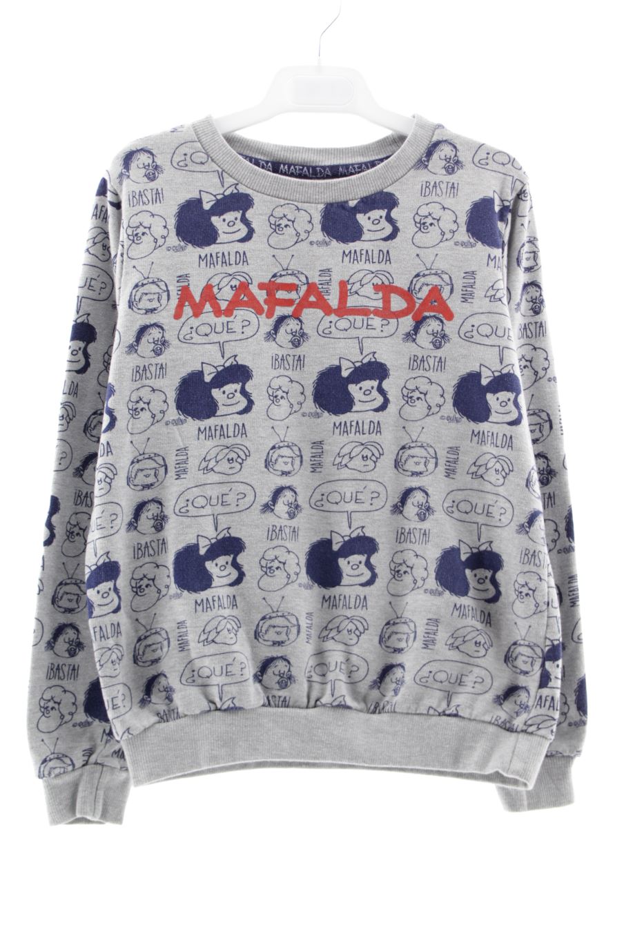 Sudadera de Mafalda de la talla 9 años de segunda mano