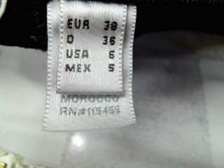Vaquero de Mango de la talla 38, de color negro de ropa vaquera