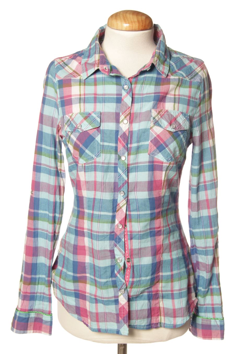 Chemise Fórmula Joven de la taille 38, de couleur carreaux