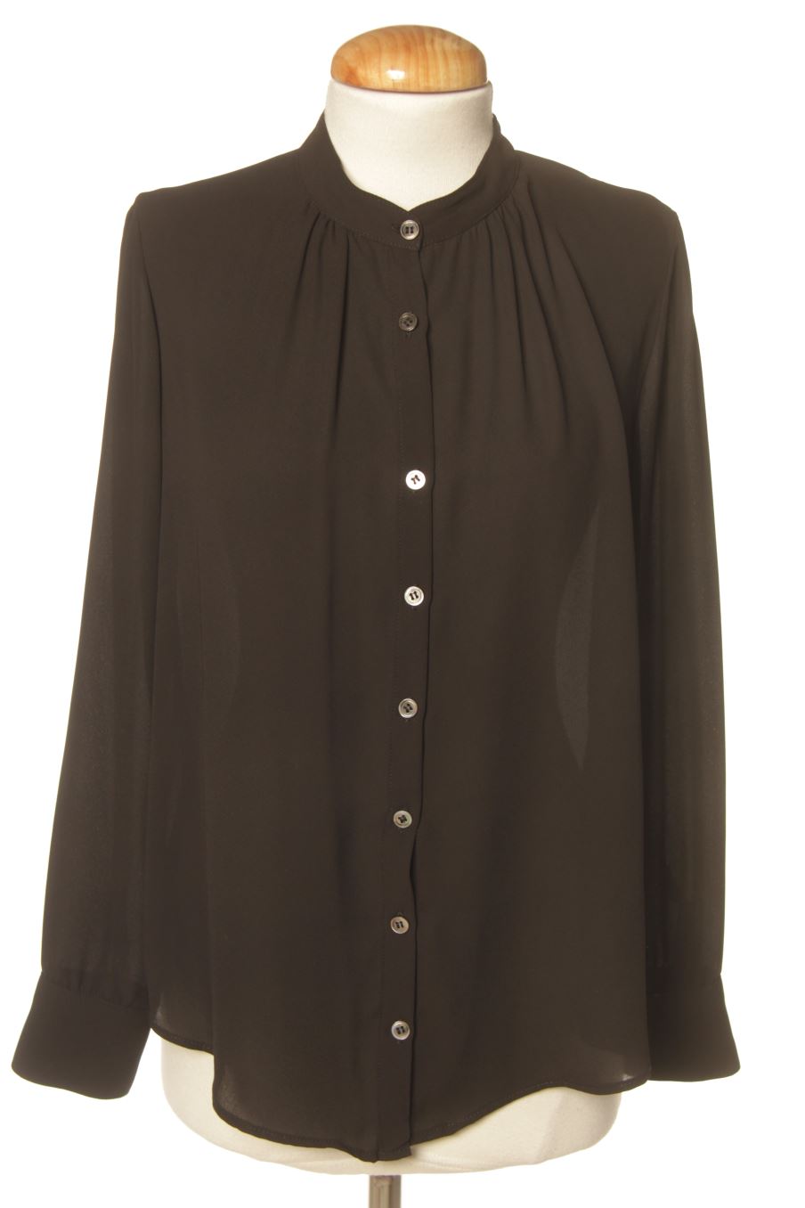 Langärmelige Bluse von Elisa Rivera Größe 36, Farbe Schwarz, für