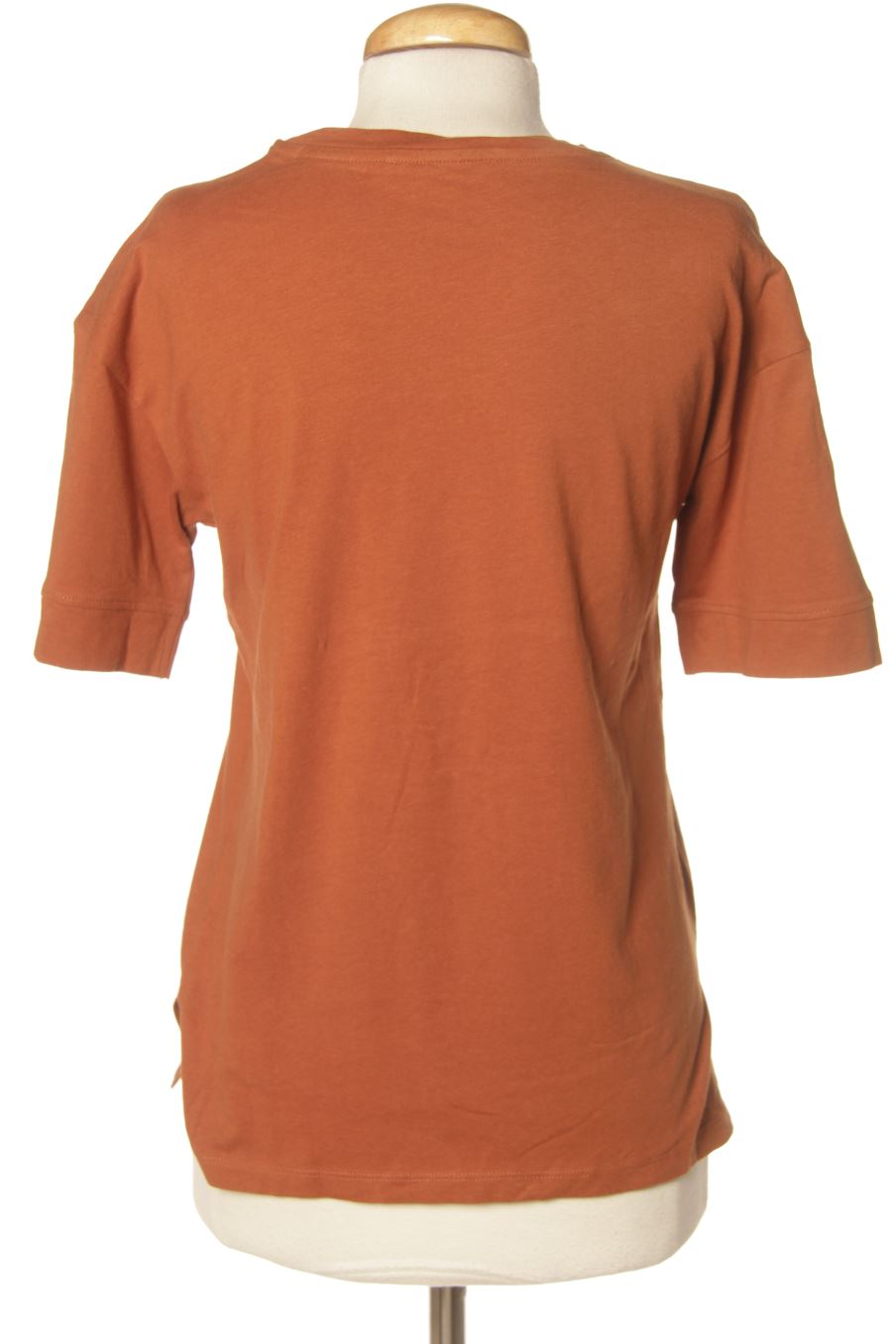 T-shirt Mango de la taille XXS, de couleur marron