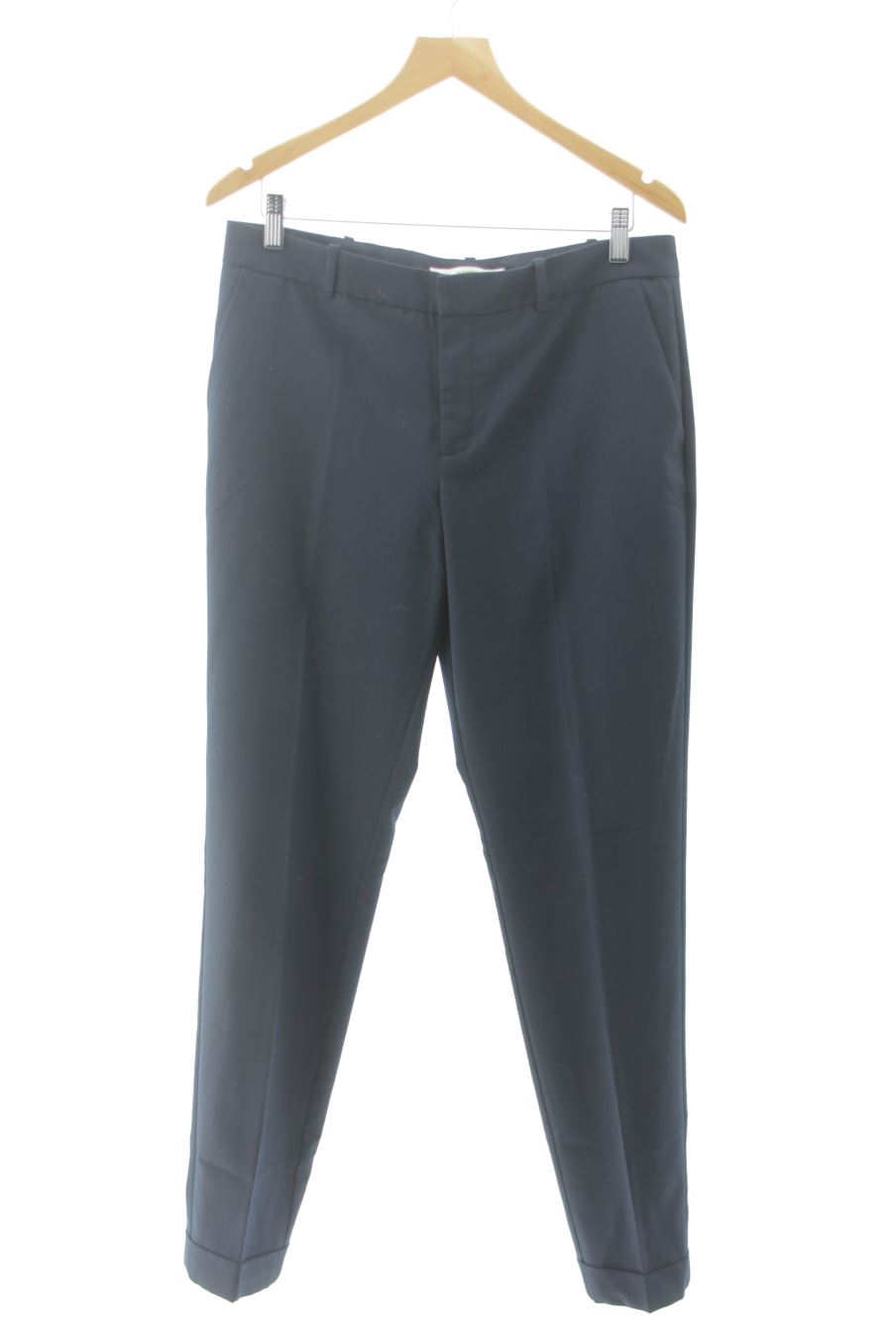 Pantalón de Mango de la talla 40, de color azul marino
