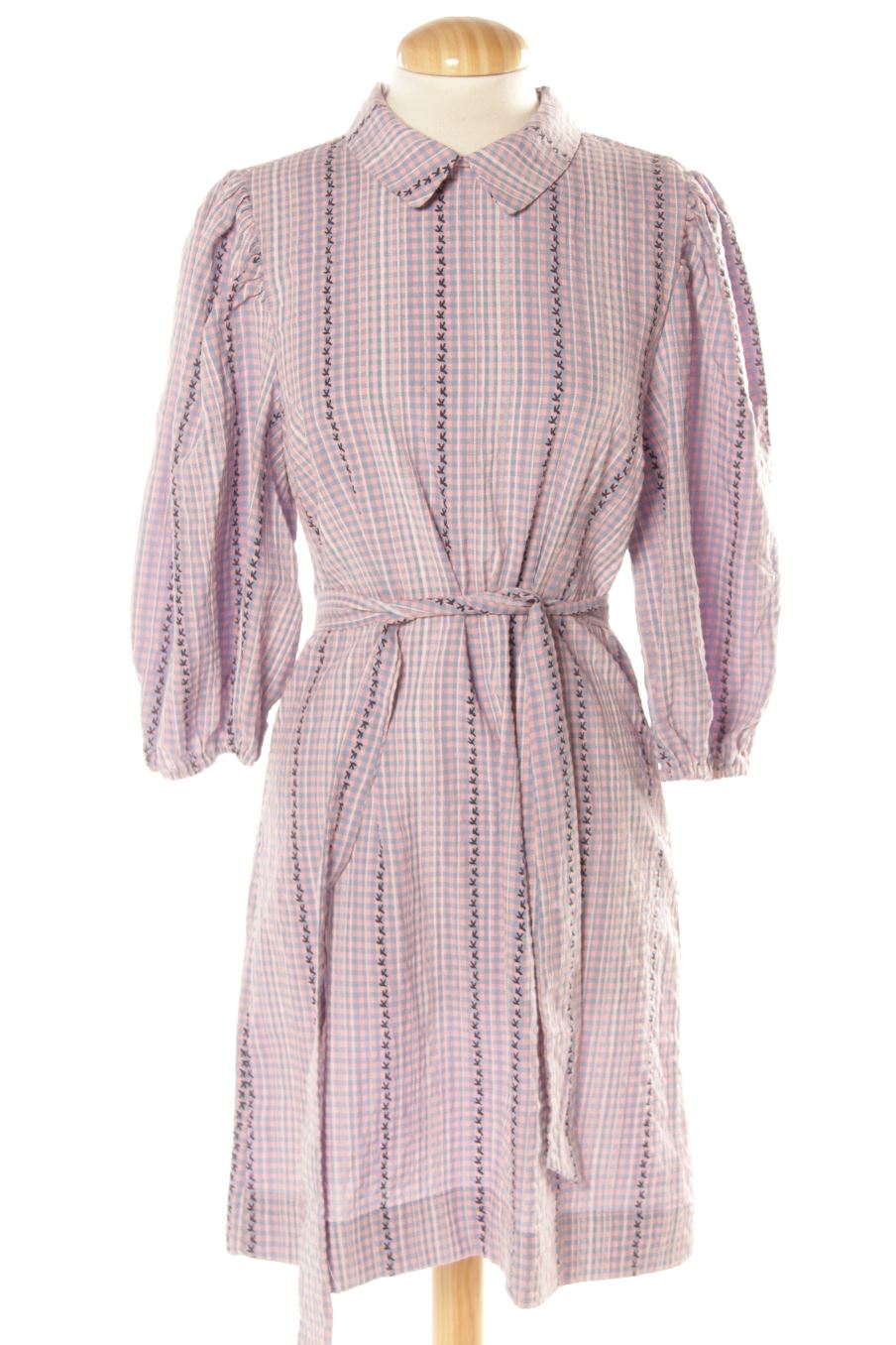 Robe casual Vila de la taille 38, de couleur carreaux