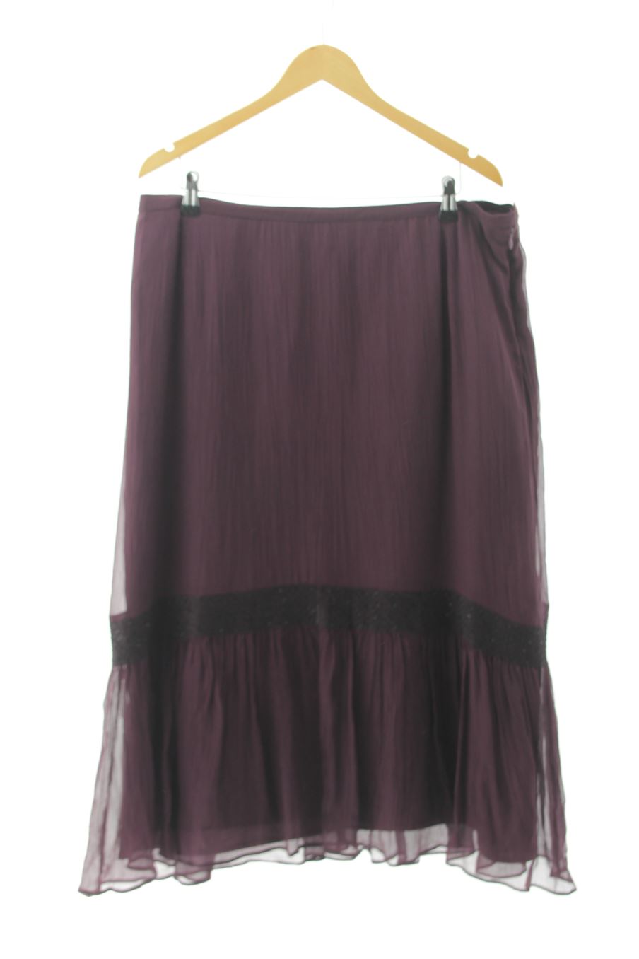 Gonne de Marina Rinaldi de la talla 48, de color viola