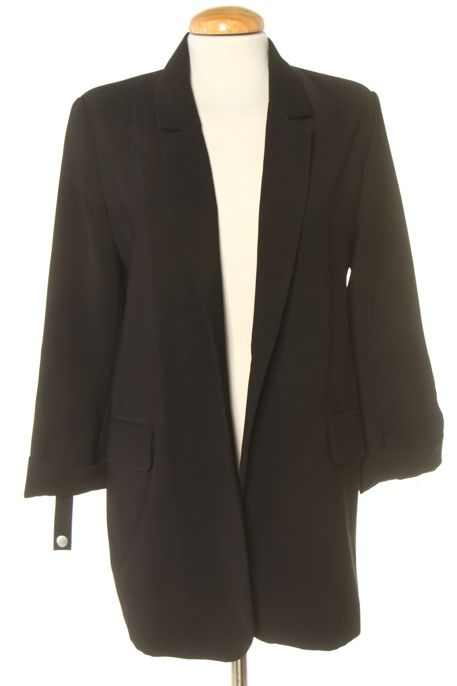 Blazer Pull & Bear de la taille M, de couleur noir