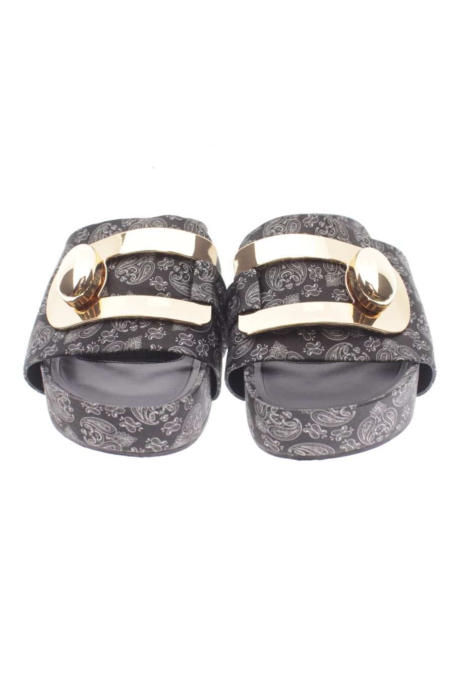 Sandalias planas de STELLA LUNA de la talla 38, de color gris de