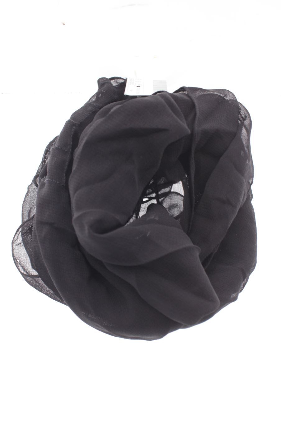 Fular de Zara de la talla Única, de color negro