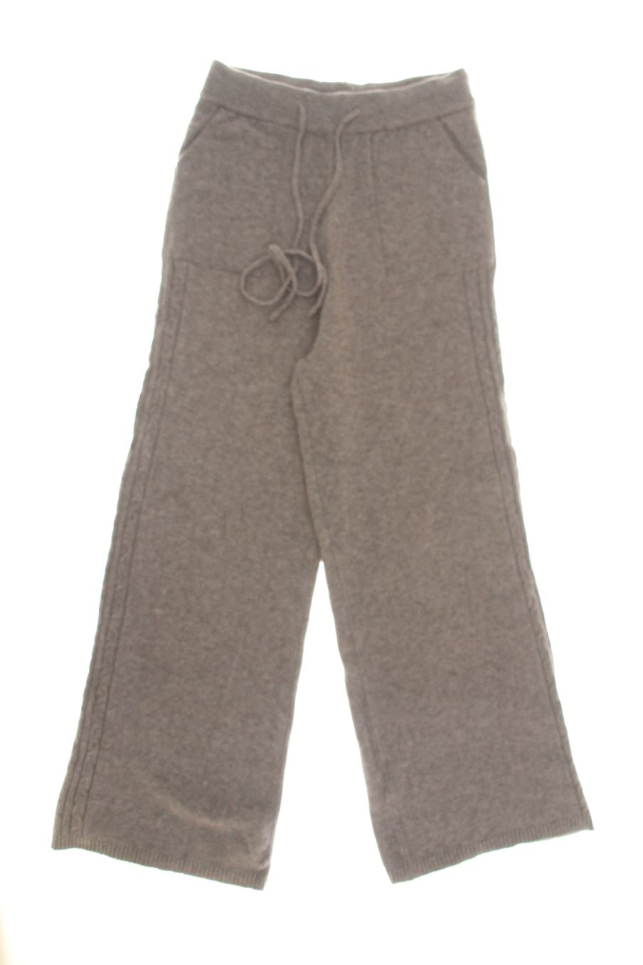 Pantalón Casual de maglificio de la talla M, de color gris