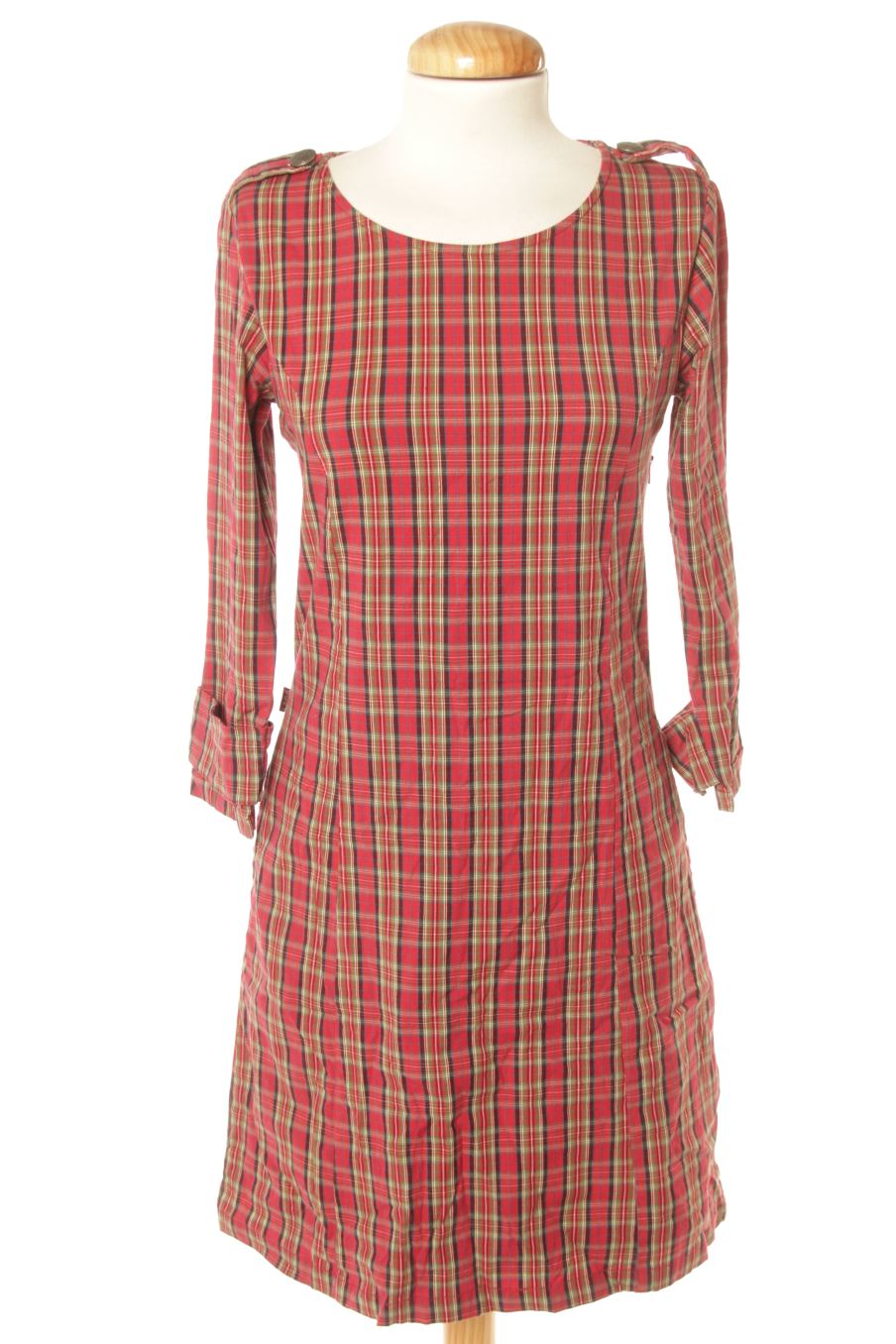 Einfaches Kleid von Laga Größe S, Farbe Kariert, für