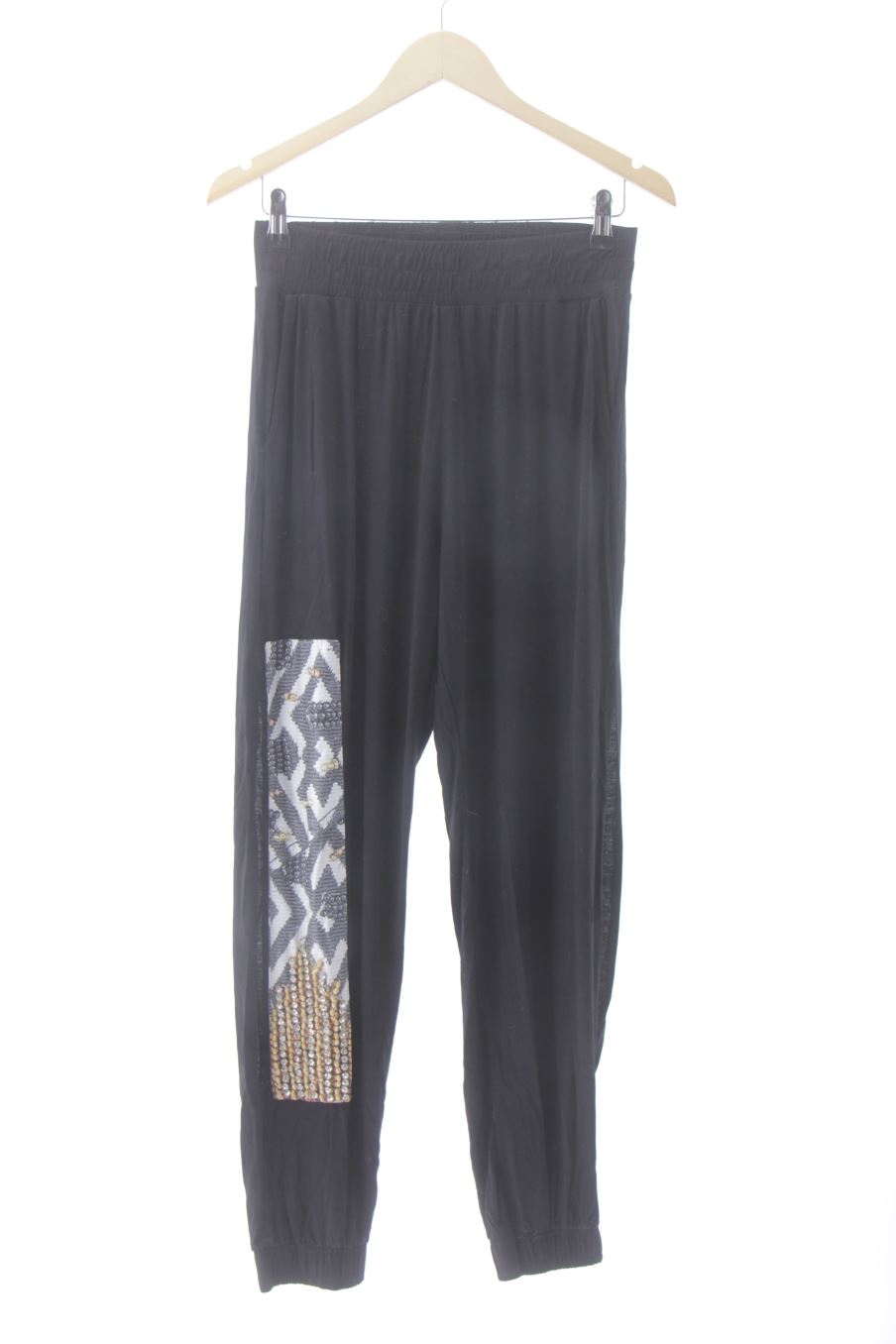 Pantalon Casual dqmane de la taille M, de couleur noir