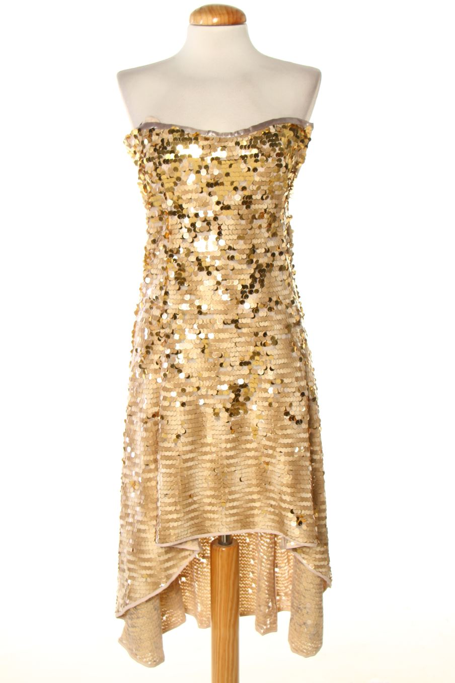 Robe KAREN MILLEN de la taille 36, de couleur doré