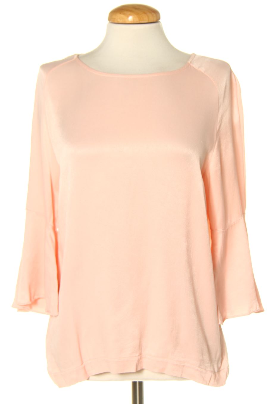 Blouse à manches longues Massimo Dutti de la taille M, de couleur rose